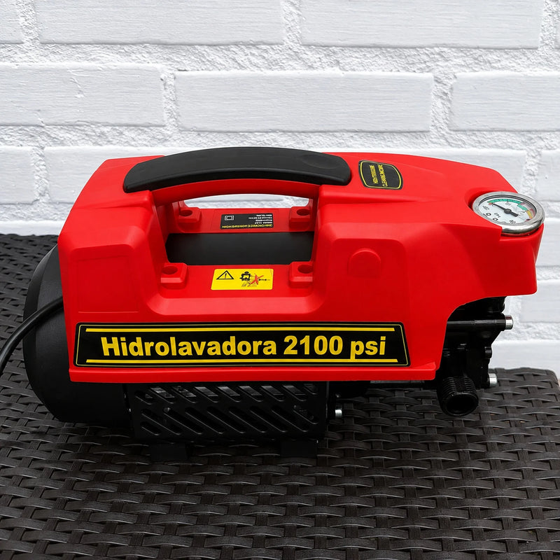 Hidrolavadora Profesional 2100 PSI 2500W — Auto Succión + Auto Stop | 1 Año de Garantía foto 5