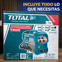 Soldador Inversor Digital TOTAL 160A UTW216059 — MMA + TIG Lift IGBT miniatura 9