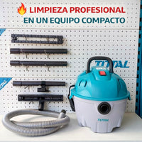 Aspiradora y Sopladora TOTAL 1200W 10L — Seco / Húmedo / Soplar (2 en 1) miniatura 7