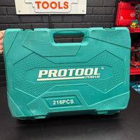 Set de Herramientas PROTOOL 216 Piezas Cr-V — Maletín Organizador | 1 Año de Garantía miniatura 7