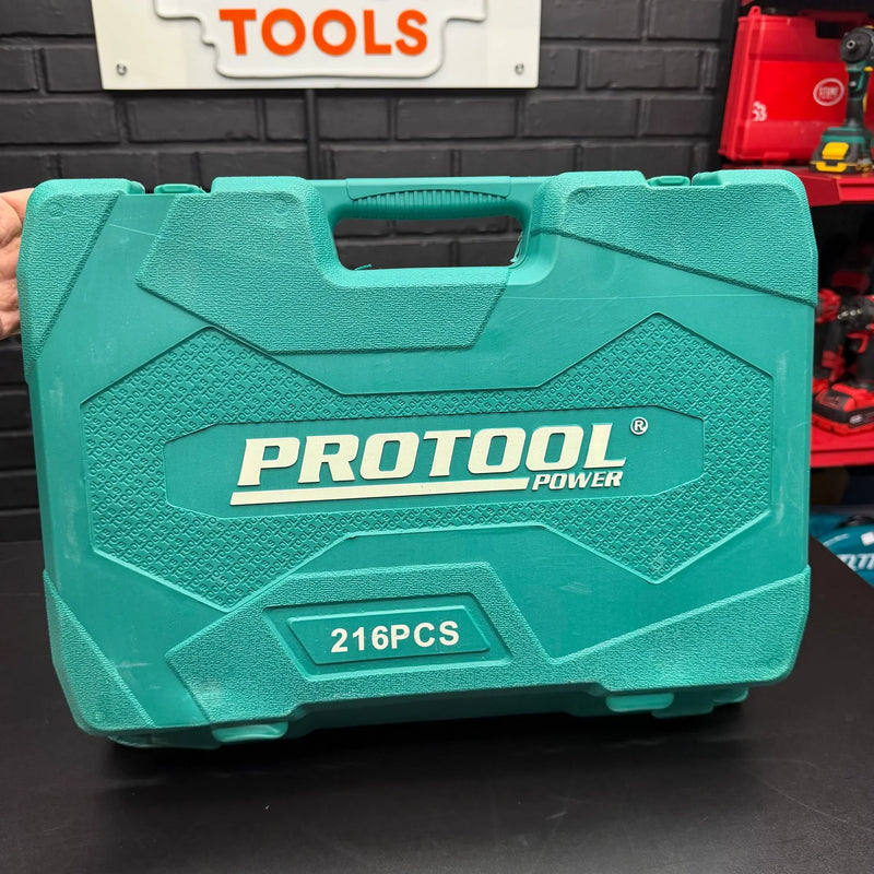 Set de Herramientas PROTOOL 216 Piezas Cr-V — Maletín Organizador | 1 Año de Garantía foto 7