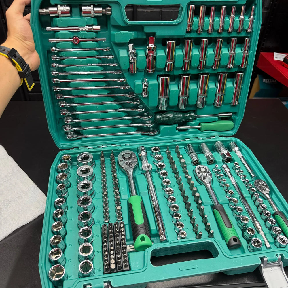 Set de Herramientas PROTOOL 216 Piezas Cr-V — Maletín Organizador | 1 Año de Garantía - 6