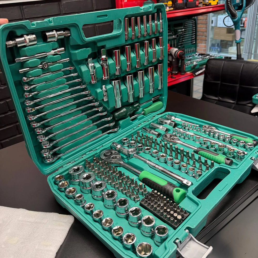 Set de Herramientas PROTOOL 216 Piezas Cr-V — Maletín Organizador | 1 Año de Garantía - 9