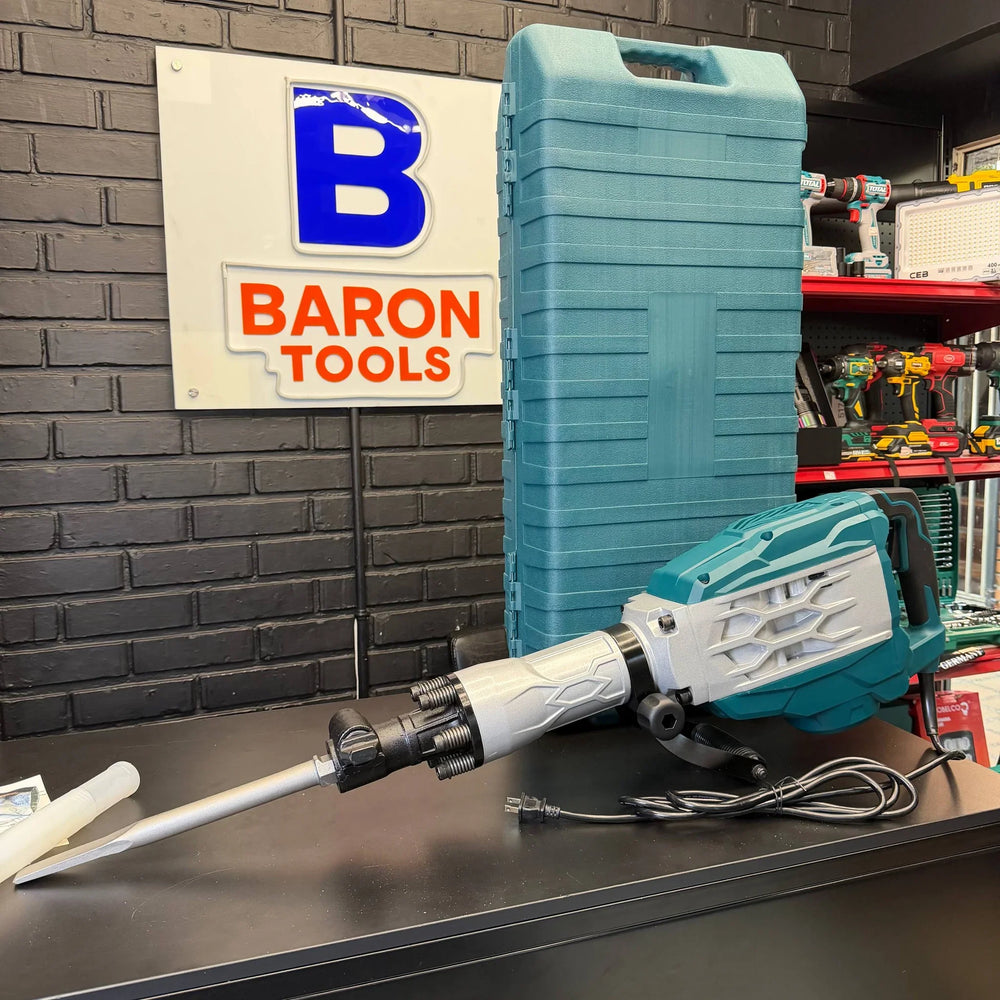CANGO Demoledor Industrial TEKTOOL TK-93 50 J — 1800 W con Maletín y 2 Cinceles | 1 Año de Garantía - 6