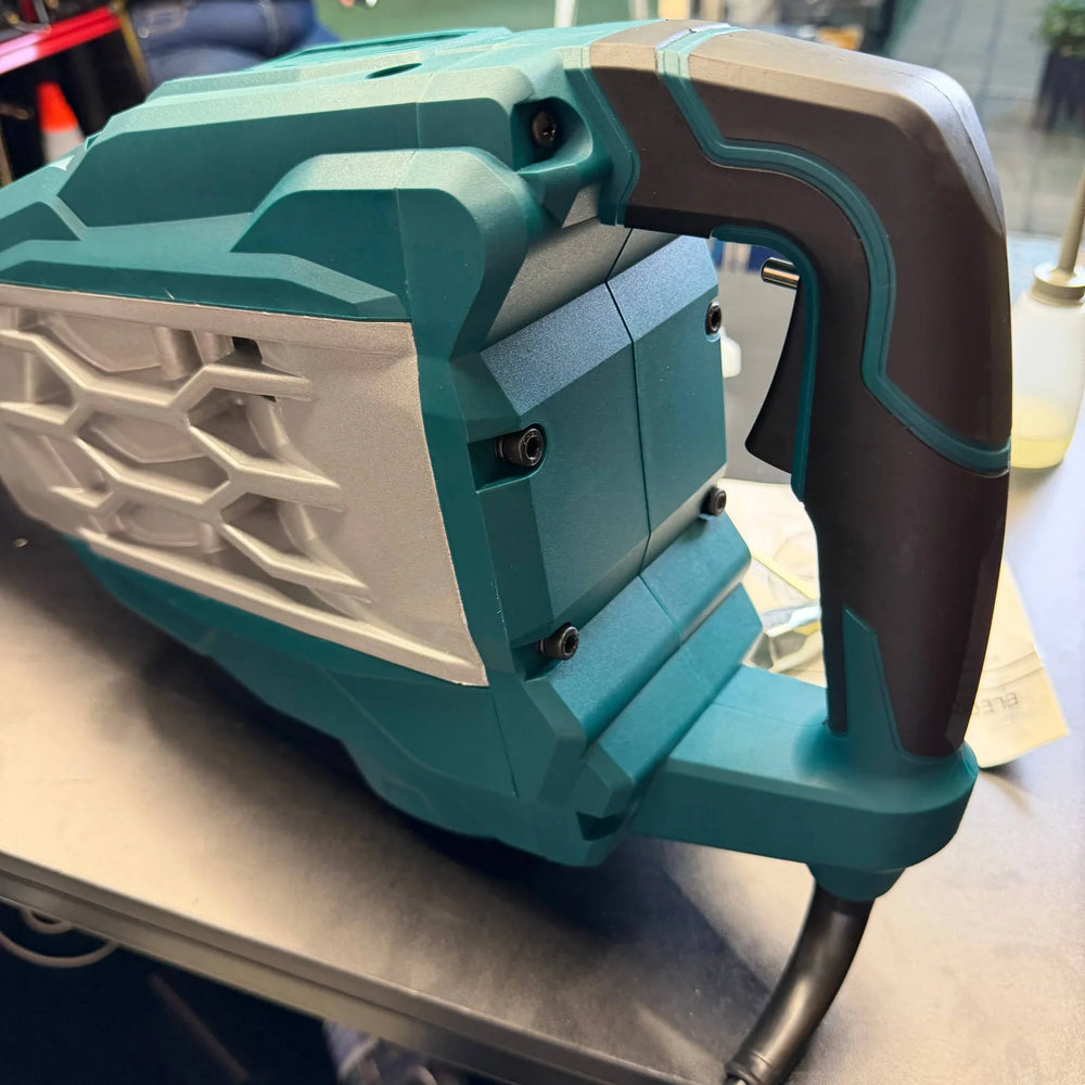 CANGO Demoledor Industrial TEKTOOL TK-93 50 J — 1800 W con Maletín y 2 Cinceles | 1 Año de Garantía - 10