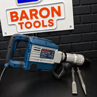 Demoledor Industrial BOSITENG Professional HEX-30 60 J — 1850 W con Maletín y 2 Cinceles | 1 Año de Garantía miniatura 6
