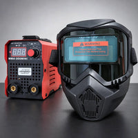 Soldador Inversor RX Max Power MMA-300 Mini Rojo | 300 A | 110V/220V | IGBT Inverter | Estuche y 2 Caretas | 2 Años de Garantía miniatura 8