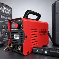 Soldador Inversor RX Max Power MMA-300 Mini Rojo | 300 A | 110V/220V | IGBT Inverter | Estuche y 2 Caretas | 2 Años de Garantía miniatura 1