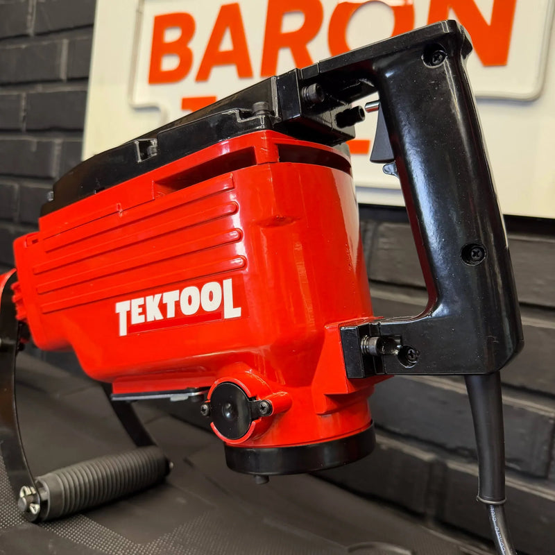 Demoledor Cango TEKTOOL TK-6504 Rojo | 50 Joules | 1500 W | Maletín y 2 Cinceles | 1 Año de Garantía foto 9