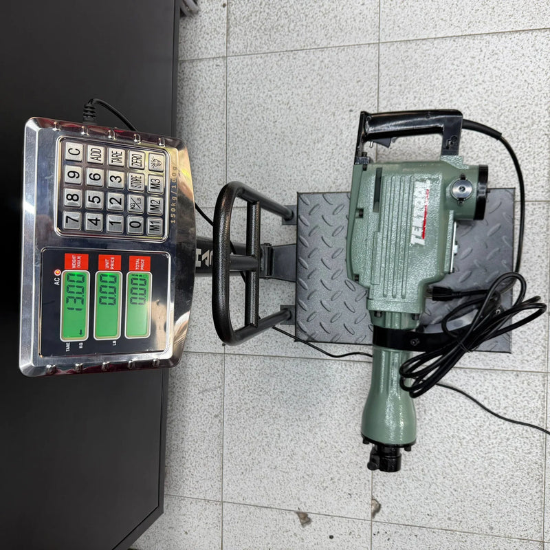 Demoledor Cango TEKTOOL TK-6503 Verde | 50 Joules | 1500 W | Maletín y 2 Cinceles | 1 Año de Garantía foto 9