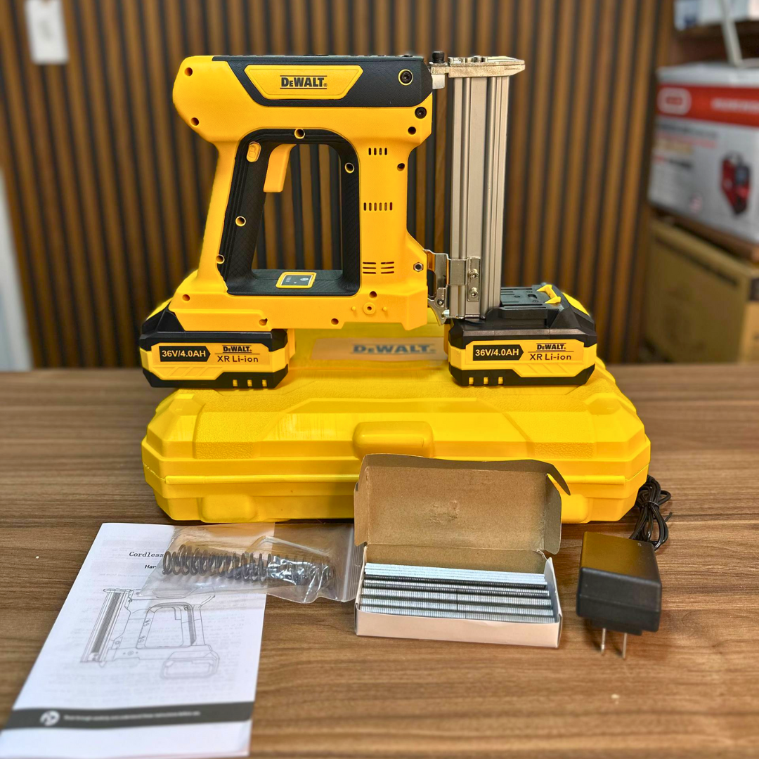 clavadora y engrapadora inalámbrica 2 en 1