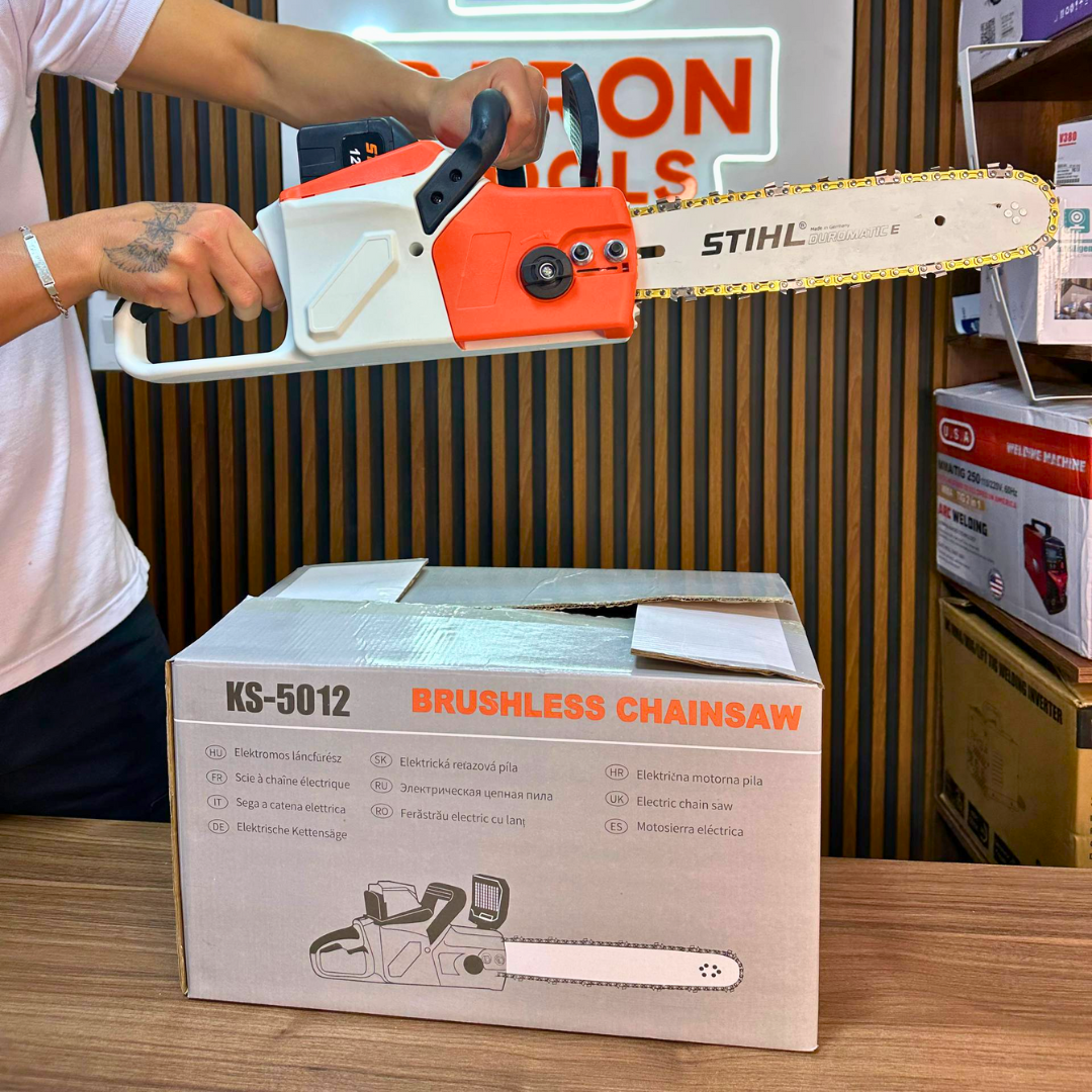 Motosierra Inalámbrica Stihl KS-5012 – Potencia y movilidad para poda y jardinería