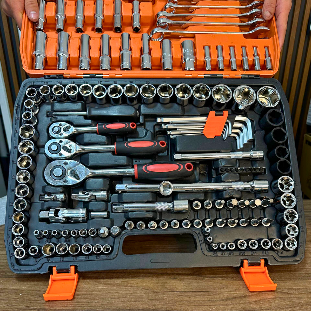 Set De Herramientas 151 Pz Profesional - Alta Calidad 1 Año Garantia - 12