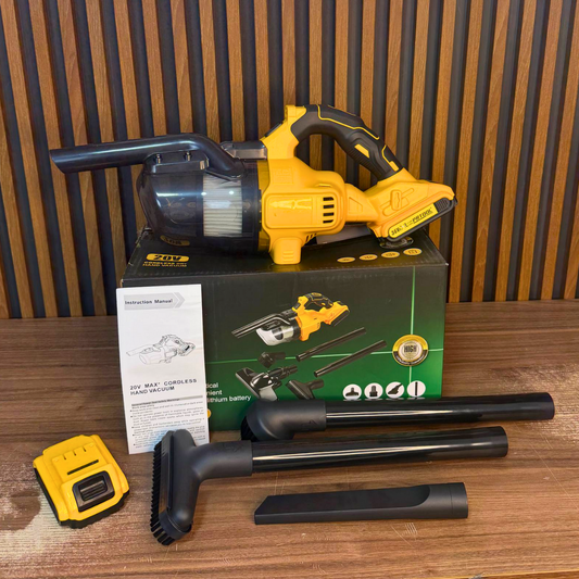 Aspiradora Turbo 20 Voltios con 2 Baterías