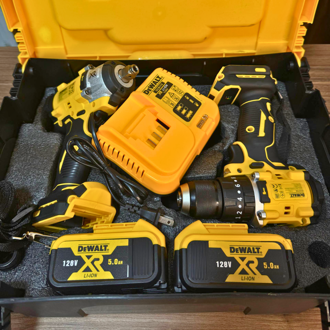 Kit Llave de impacto y Taladro de 1/2