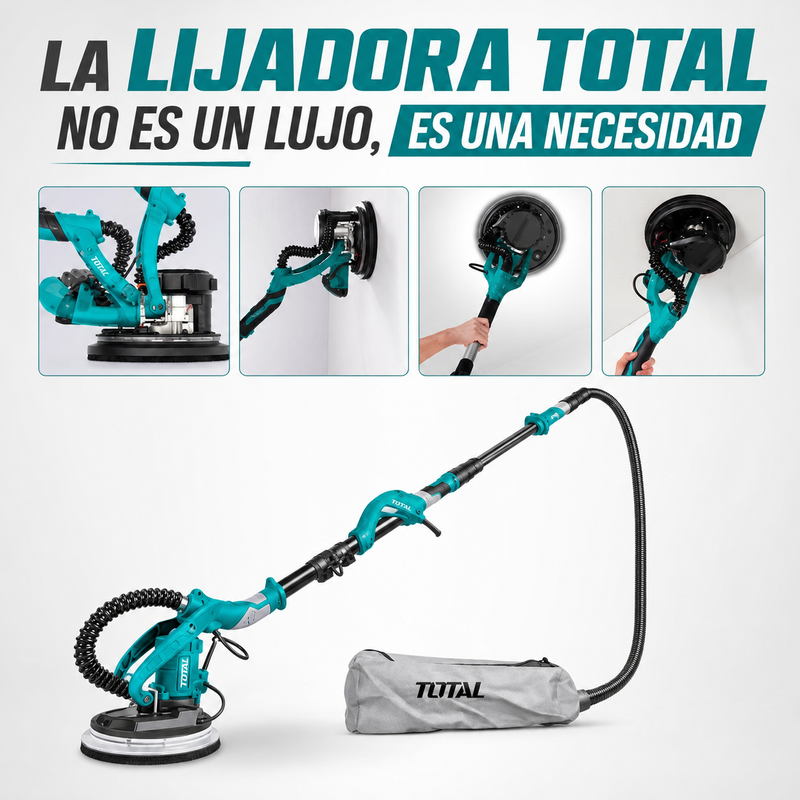 Lijadora de Pared y Techo Total 1050W / 100% Original  / 1 año garantía foto 10