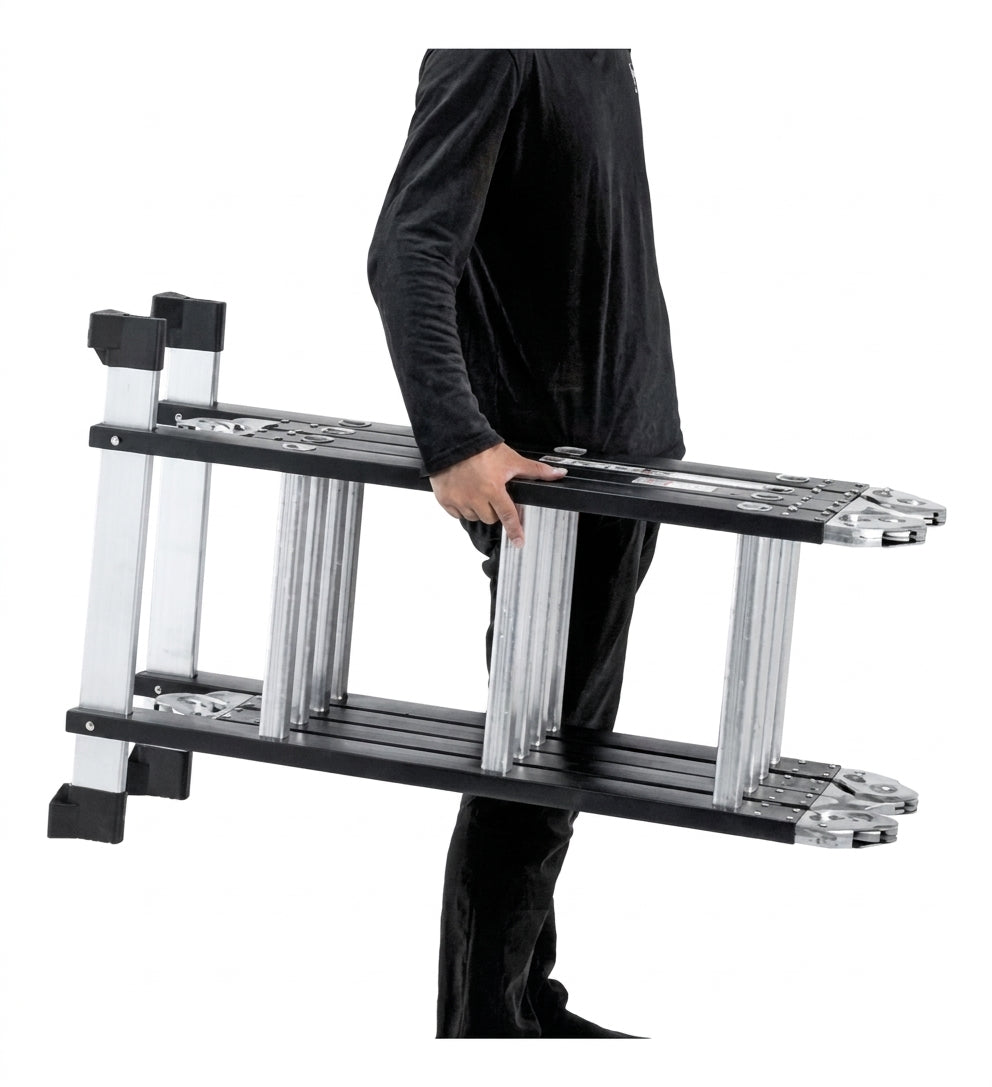 Escalera Multiposiciones de Aluminio Reforzado — 16 Pasos - 6