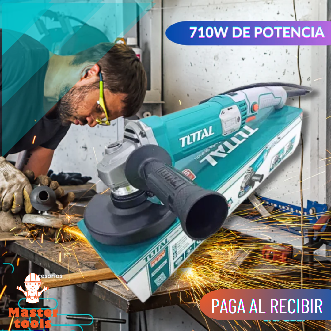 Pulidora 4 1/2  710w total