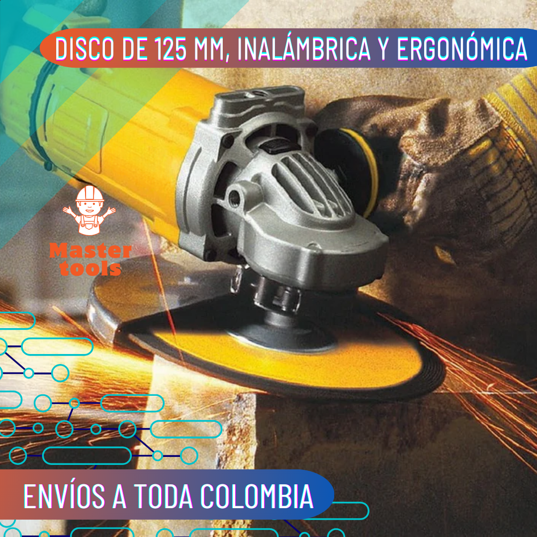 Kit Pulidora Inalámbrica 4 1/2 + Llave de Impacto de 1/2