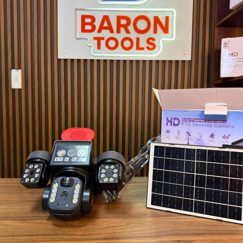 Cámara triple vision de Seguridad Solar PTZ HD con Alarma 4G Con CHIP - 10