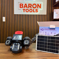Cámara triple vision de Seguridad Solar PTZ HD con Alarma 4G Con CHIP miniatura 10