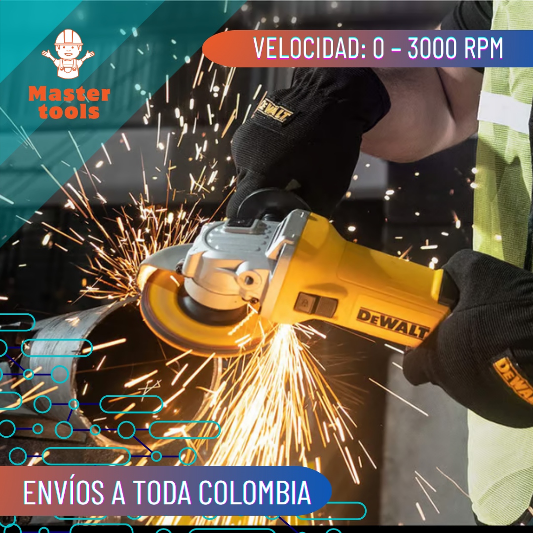 COMBO TALADRO PERCUTOR 1/2 + PULIDORA 4