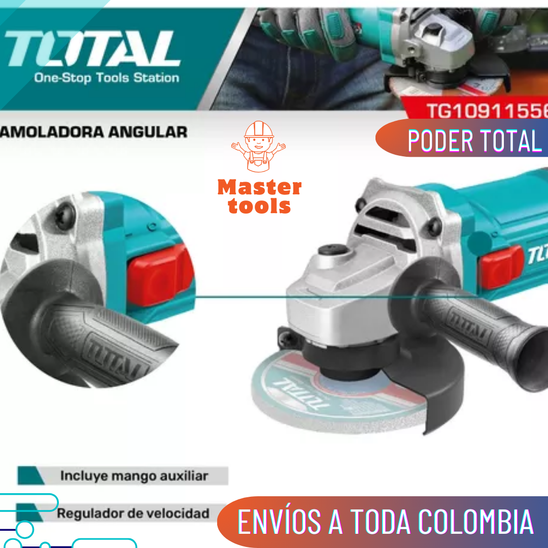 Pulidora 4 1/2  710w total