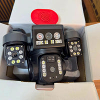 Cámara triple vision de Seguridad Solar PTZ HD con Alarma 4G Con CHIP miniatura 8