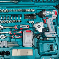 Pistola de Impacto 500NM  TOTAL + KIT 152 Herramientas + 1 Año de Garantia miniatura 17