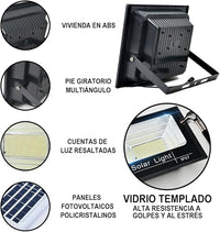 Reflector Solar LED 1500W para Exteriores con Panel y Control – Alta Potencia y Autonomía miniatura 5