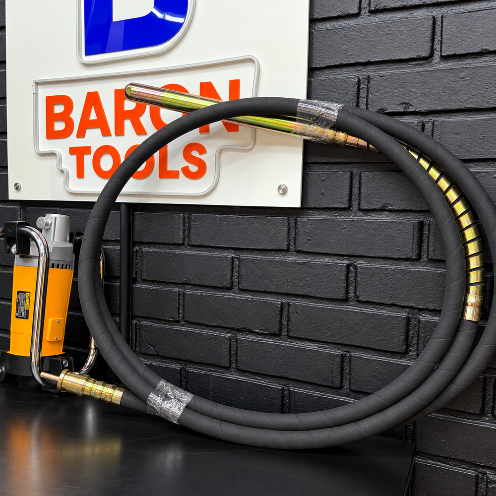 Vibrador de Concreto Industrial tipo DeWALT 2800W ZIN-160 | Manguera de 6 m | 110 V | 4.300 r/min | 1 Año de Garantía - 14