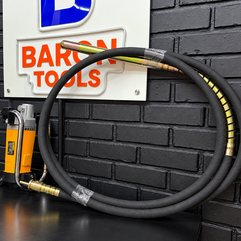 Vibrador de Concreto Industrial tipo DeWALT 2800W ZIN-160 | Manguera de 6 m | 110 V | 4.300 r/min | 1 Año de Garantía foto 14