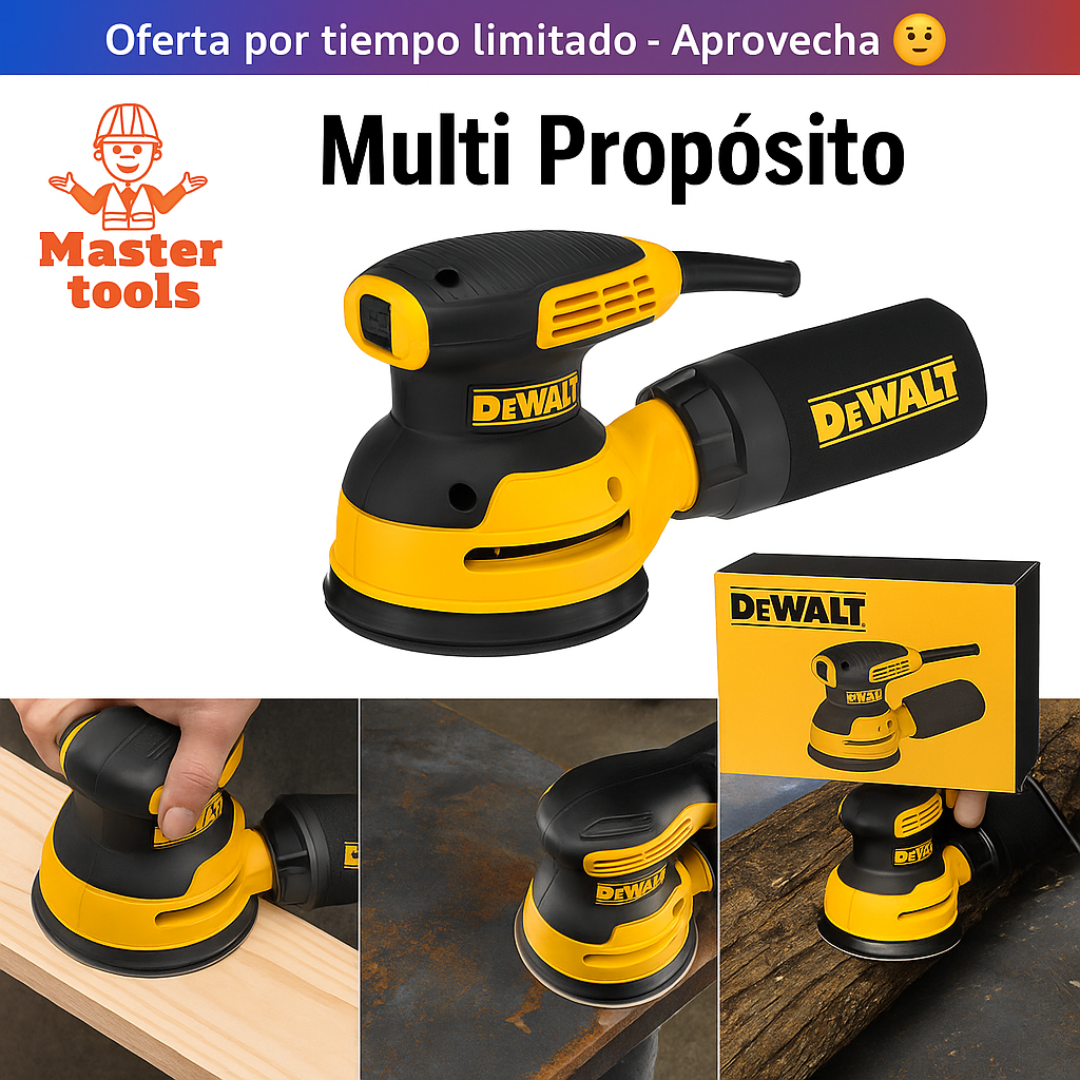 🛠️ LIJADORA MULTIFORMA 3 EN 1  Dewalt– UNA SOLA HERRAMIENTA, TODAS LAS FORMAS DE LIJAR 🔥