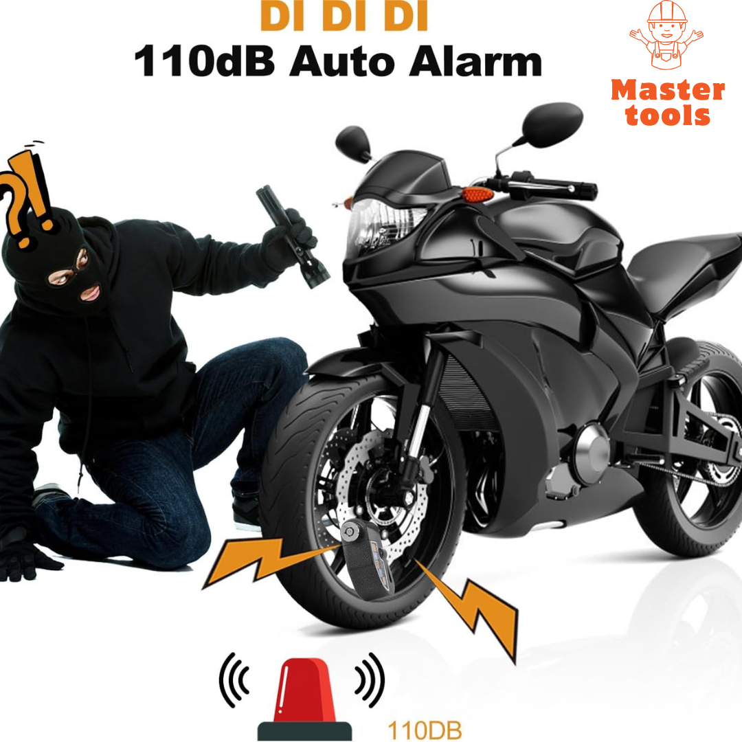 Candado de Disco con Alarma.