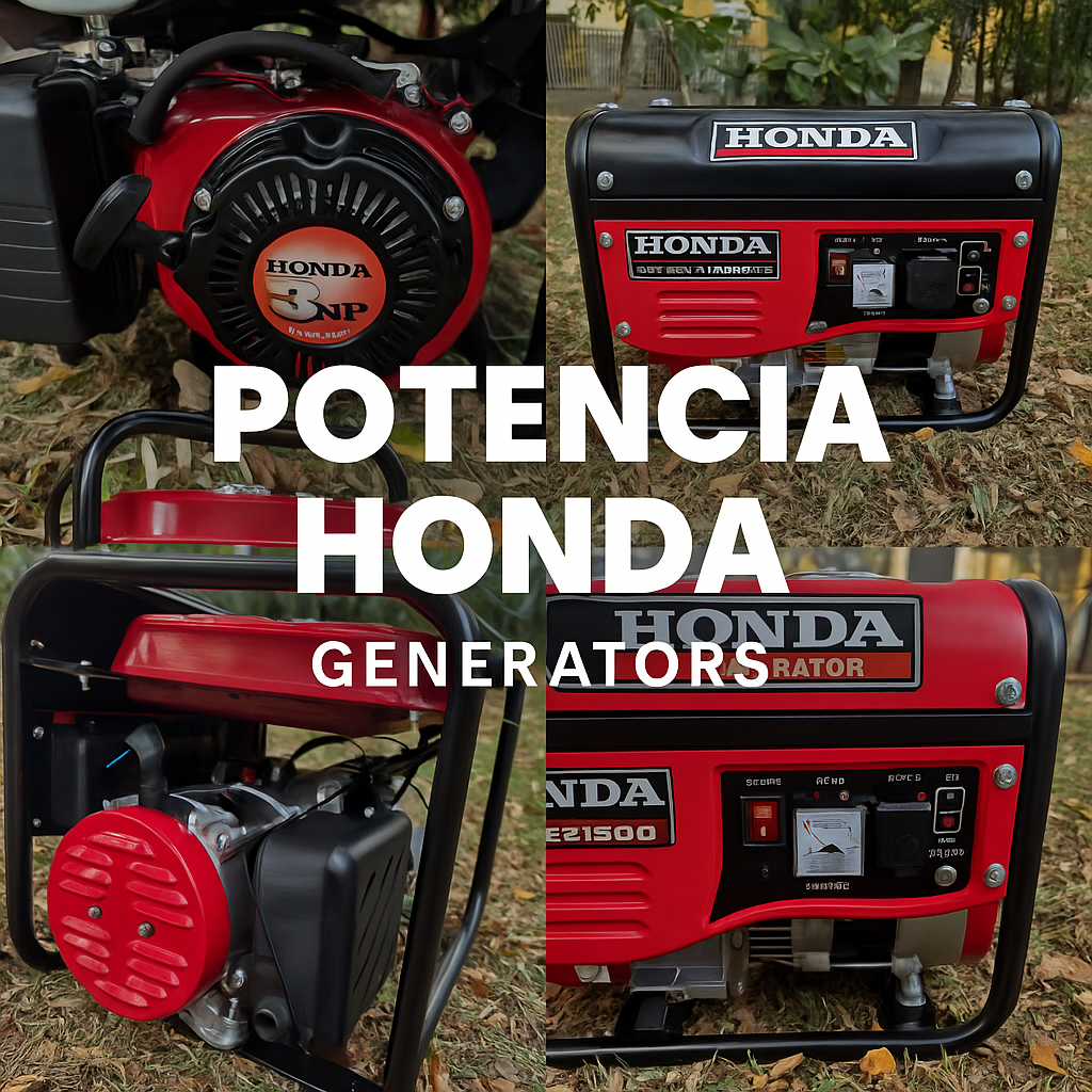 ⚡ PLANTA GENERADORA HONDA 1500W – MODELO HZ1500 (SIN ESCOBILLAS)