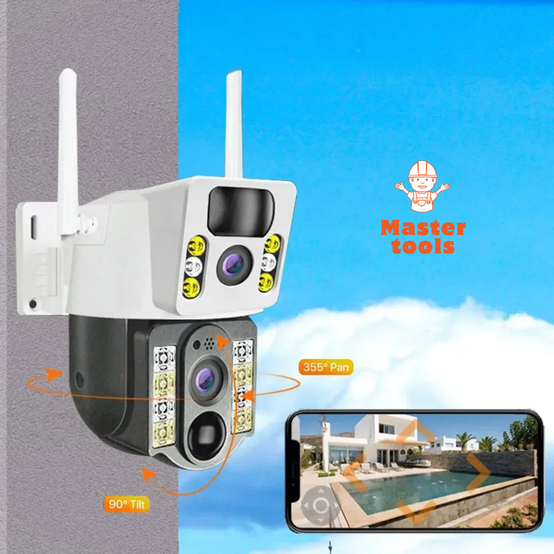 Cámara Solar 4g - Interiores y Exteriores - Funciona con Chip (Claro o Movistar)