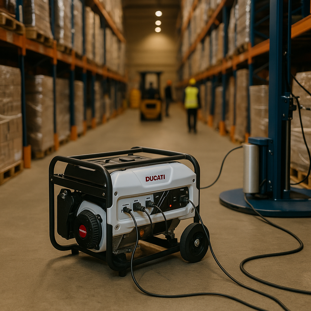 ⚡ PLANTA ELÉCTRICA DUCATI DGR 3200S – Original - Potencia y Confiabilidad