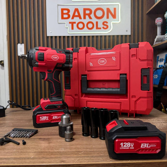 Llave de Impacto Inalámbrica 850 Nm 1/2" Brushless Stone Tools