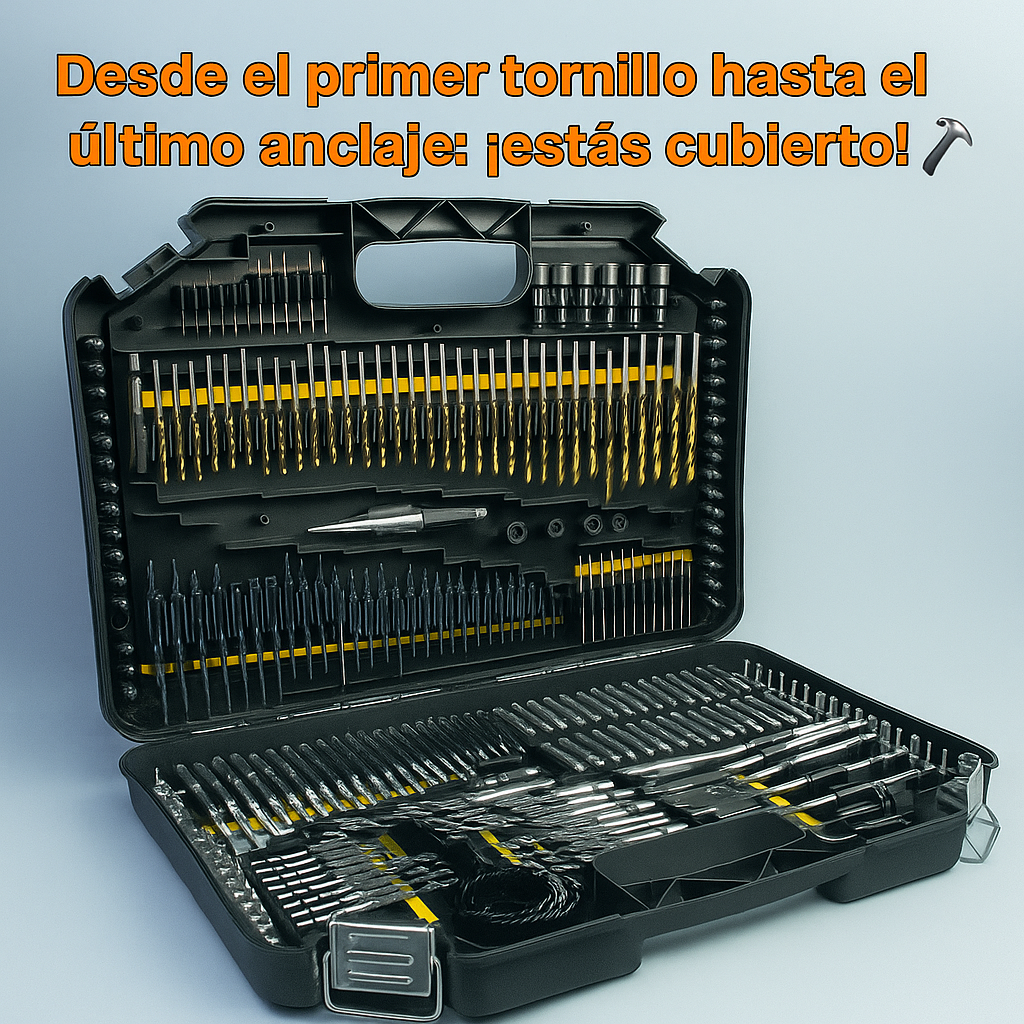 Juego de Brocas y Puntas 246 piezas