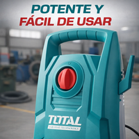 Hidrolavadora TOTAL 1600W 2030 PSI – Limpieza Profesional en Casa miniatura 8