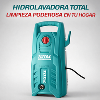 Hidrolavadora TOTAL 1600W 2030 PSI – Limpieza Profesional en Casa miniatura 7