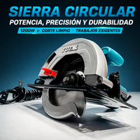 Sierra Circular TOTAL 7 1/4” 1200W – Corte Profesional sin Esfuerzo - 1 AÑO de Garantia miniatura 13