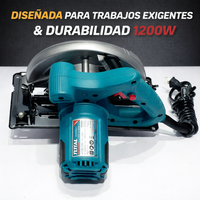 Sierra Circular TOTAL 7 1/4” 1200W – Corte Profesional sin Esfuerzo - 1 AÑO de Garantia miniatura 12