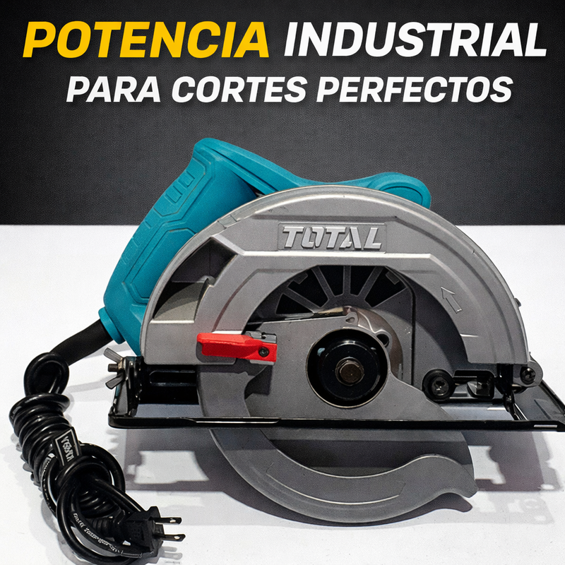Sierra Circular TOTAL 7 1/4” 1200W – Corte Profesional sin Esfuerzo - 1 AÑO de Garantia foto 11