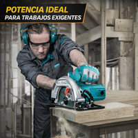 Sierra Circular TOTAL 7 1/4” 1200W – Corte Profesional sin Esfuerzo - 1 AÑO de Garantia miniatura 9