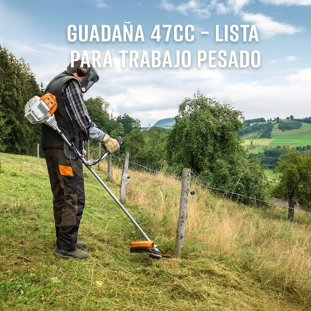 Guadaña  Sthil Fs450 Con Mascara protectora y Aceite