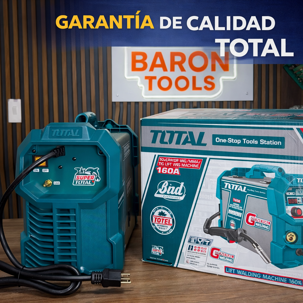 Inversor 3 en 1 total 100% Original - MIG / MMA / TIG LIFT - 160A - 1 año de Garantía - Tecnólogo IGBT