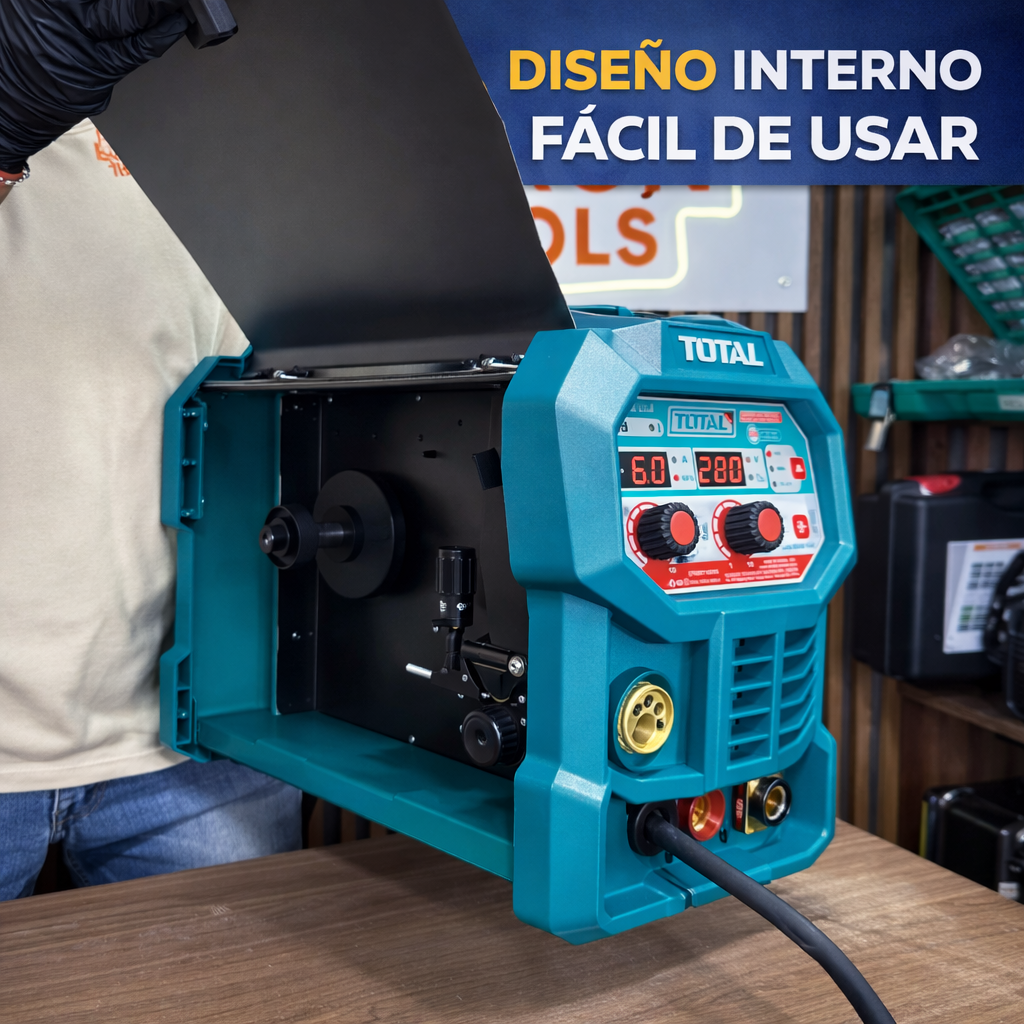 Inversor 3 en 1 total 100% Original - MIG / MMA / TIG LIFT - 160A - 1 año de Garantía - Tecnólogo IGBT