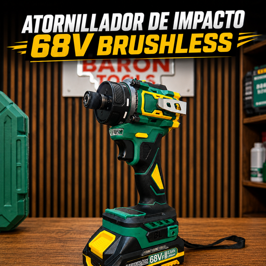 Atornillador de Impacto STONE TOOLS 68V Brushless