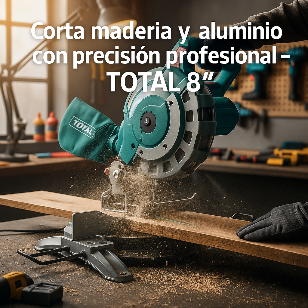 Sierra Ingleteadora TOTAL 8" 1400W